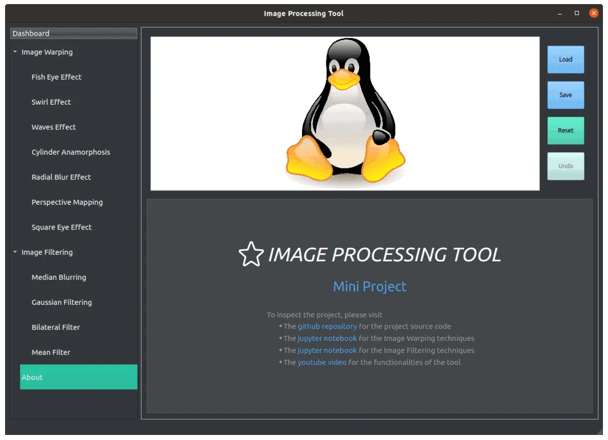 Image Processing Tool